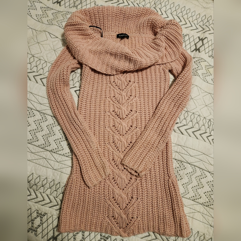 Bebe Sweater Knitted Dress